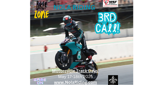 NOLA Motorcycle Track Days